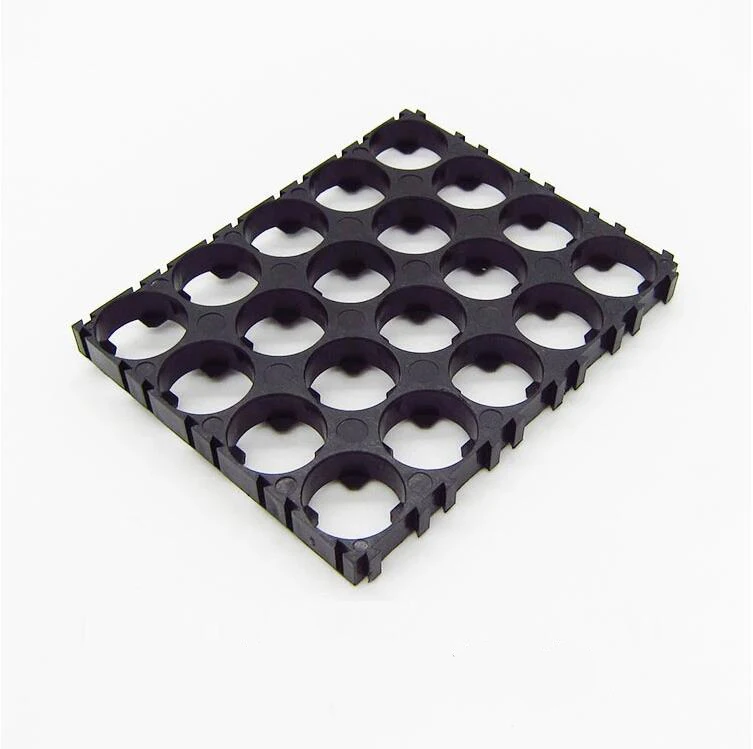 

300pcs/lot MasterFire 4*5 18650 Batteries Spacer Radiating Holder Bracket Black Plastic Battery Storage Box Holder Brackets