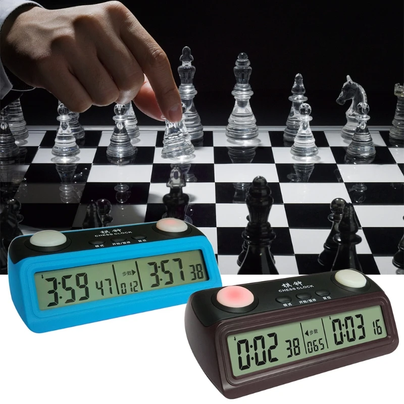 

Advanced Chess Digital Timer Chess Clock Count Up Down Board Game Clock