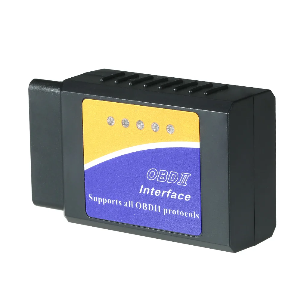 KKMOON Мини Автомобильный OBDII V2.1 ELM327 Bluetooth диагностический интерфейс автомобиля