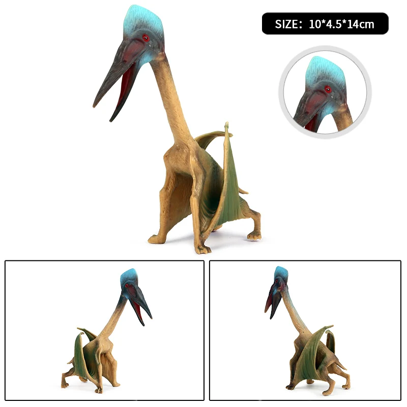 Oenux классический Юрский птеродактил Хищник фигурки Quetzalcoatlus динозавр животные модель ПВХ Коллекция детская игрушка