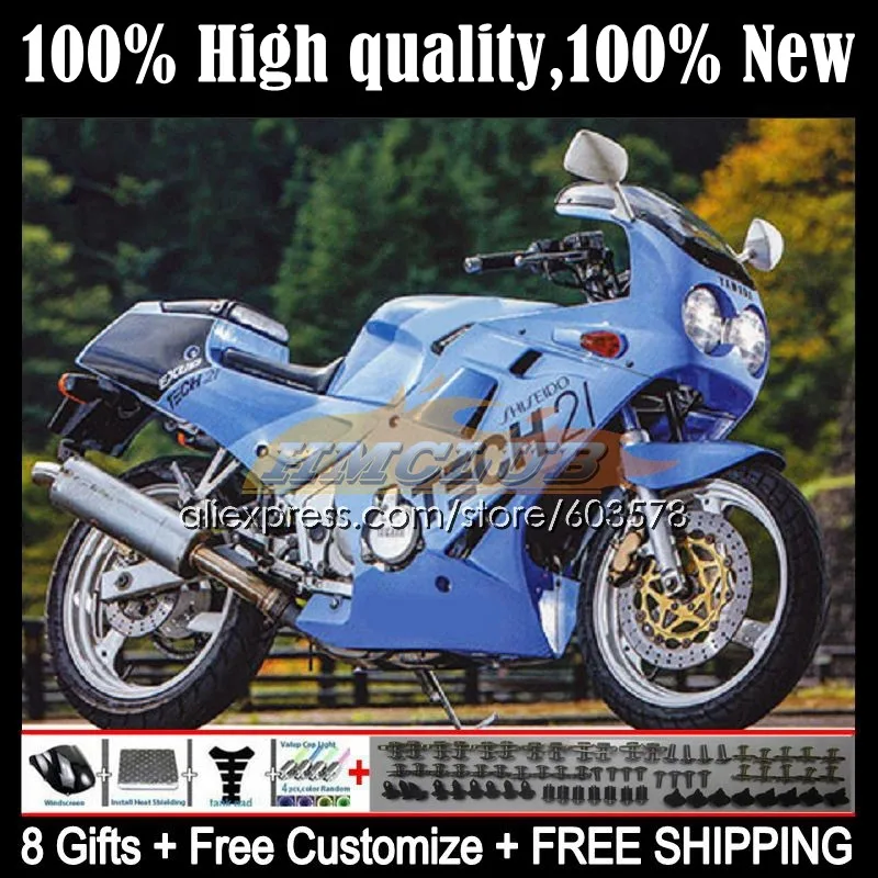 

Bodys For YAMAHA FZR-250 FZRR FZR 250 R RR 250R 96 97 26CL.0 FZR250RR FZR250 R FZR250R FZR-250R 1996 1997 Fairing Light Blue