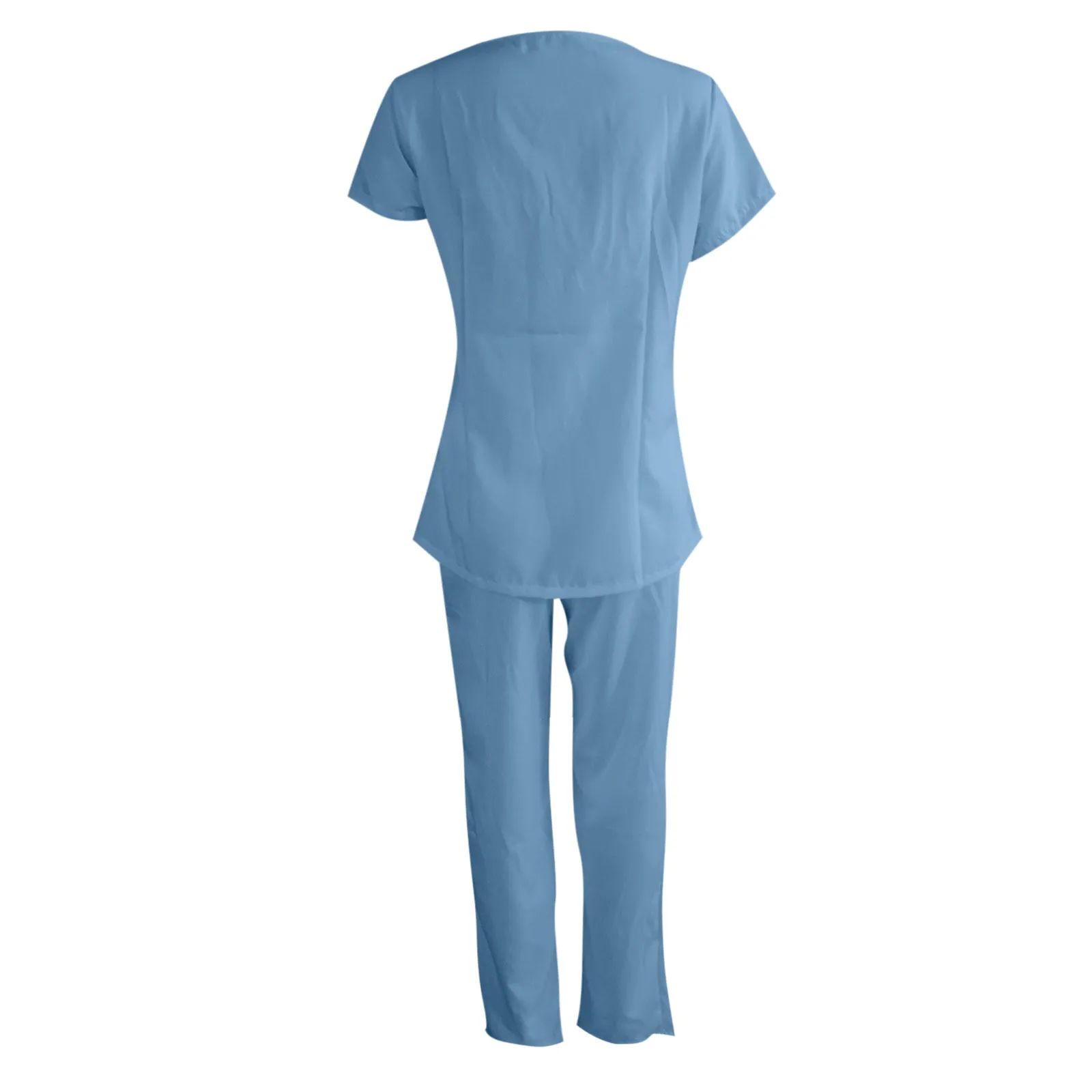 Униформа унисекс топ и брюки для кормления женский мужской однотонный хлорный