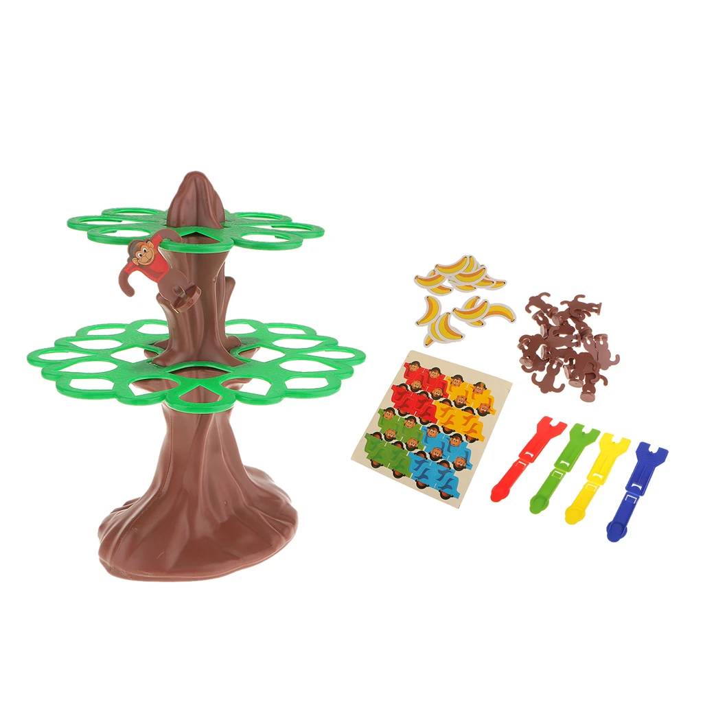 Веселые прыжки обезьяны выигрышные бананы настольная игра рождественский