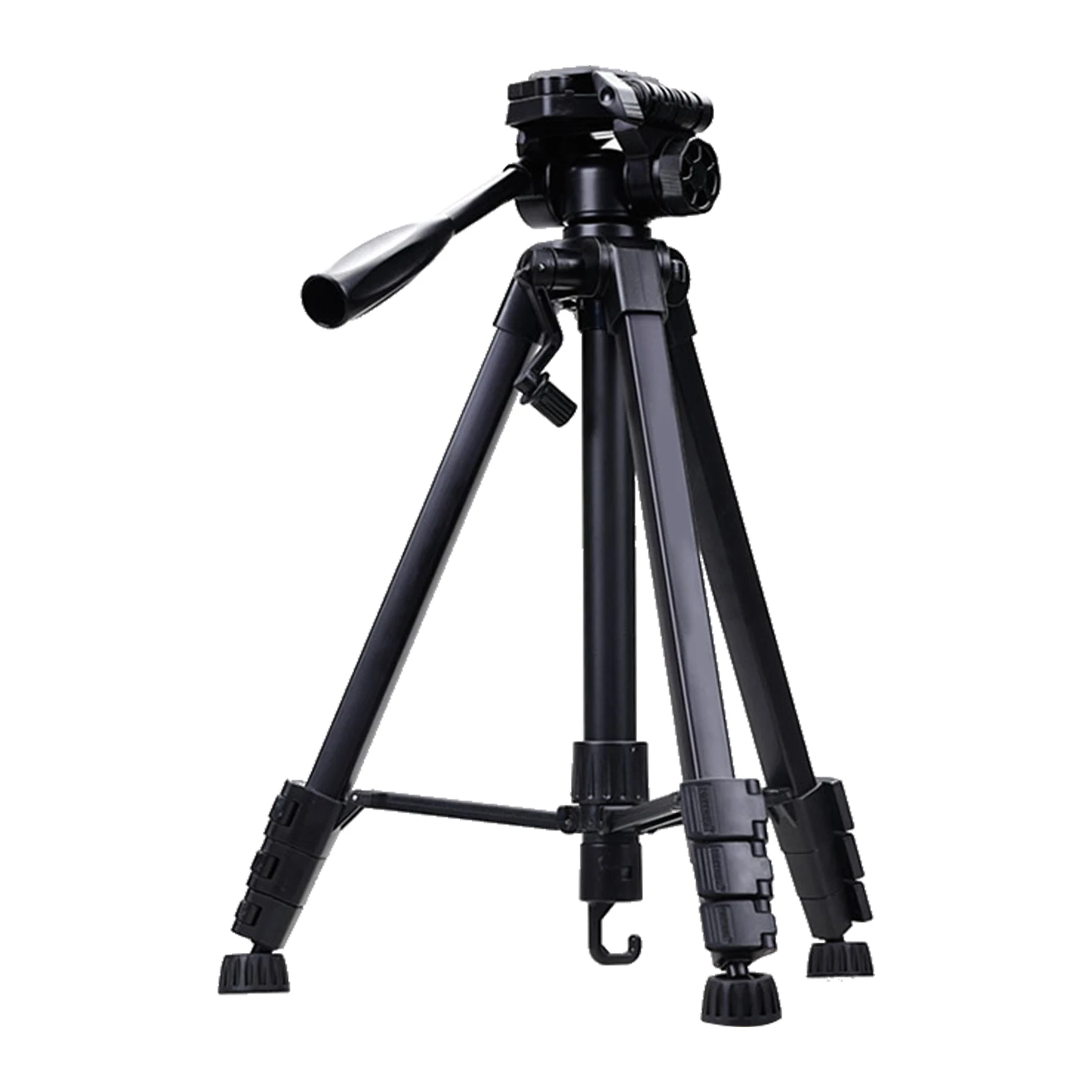 

Camera Tripod Stable Black Photography Live Streaming For DSLR Support Aluminum Alloy Outdoor Portable Video Recording Folding