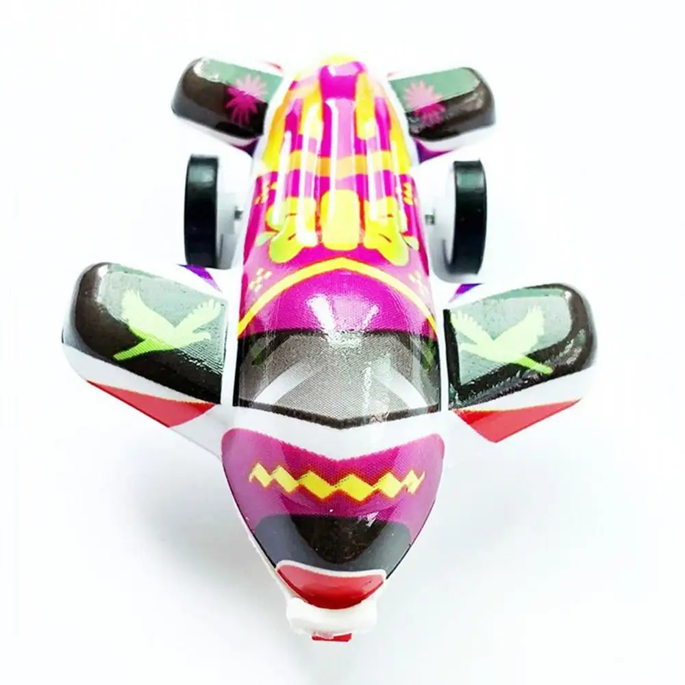 

New Boys Cute Cartoon Animals Model Mini Plane Game Toys Pull-back Style Educational Toys for Children Kids Toddlers Gift