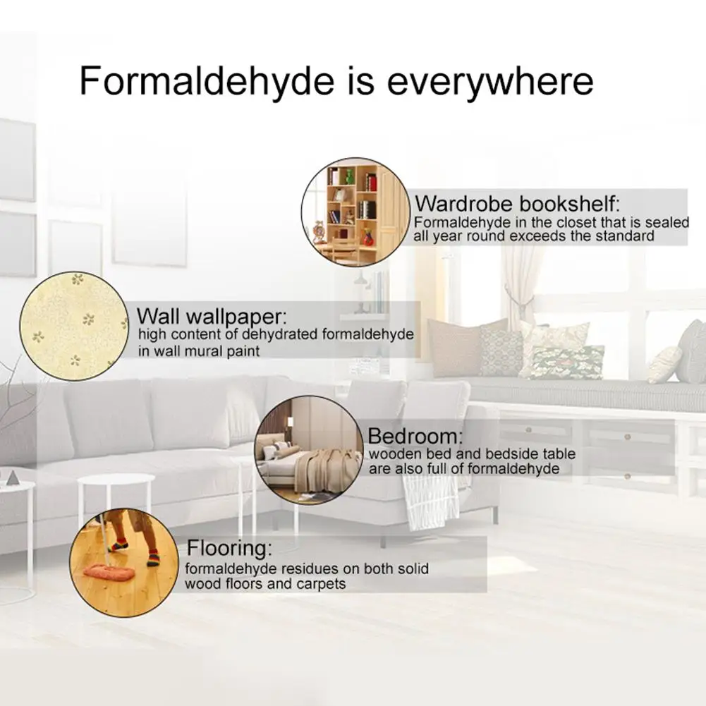 1 коробка тест-комплект Maldehyde домашний датчик обнаружения загрязнения в