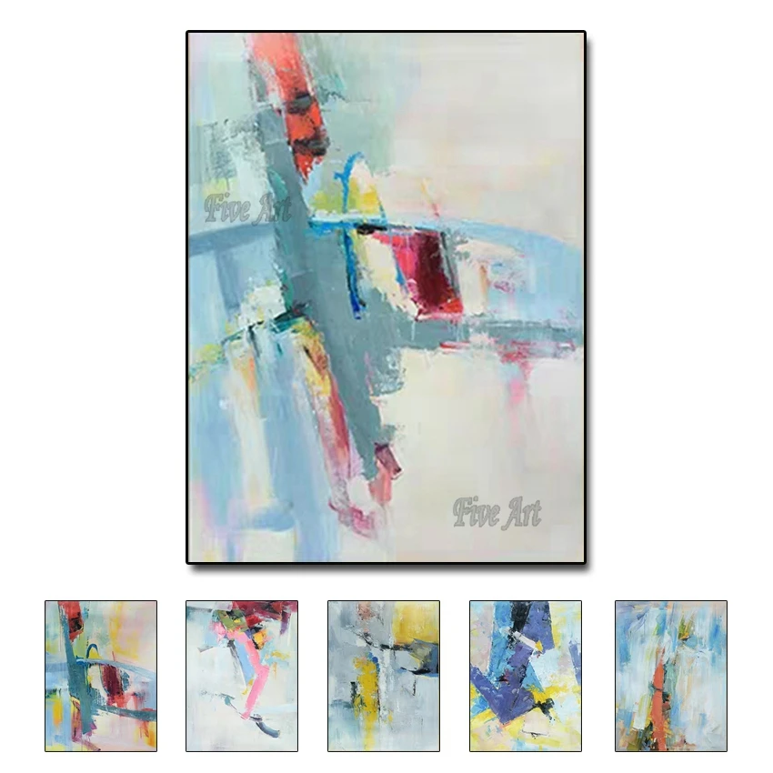 

Home Decoration Modern Abstract Art Oil Painting 100% Handpainted Wall Art Canvas Painting Pictures for Living Room No Frame