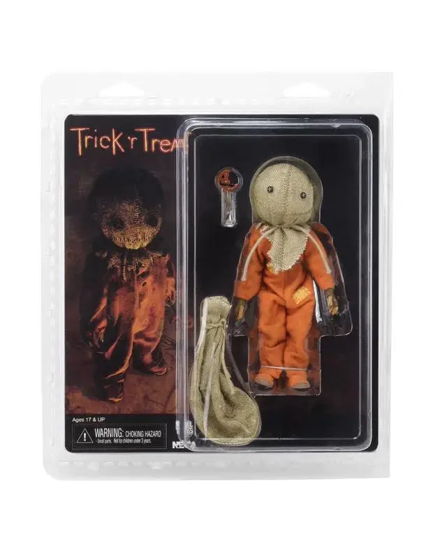 Trick R Treat Sam Clothed " масштаб фигурка с сумкой и леденец Хэллоуин 2007 классический фильм игрушки NECA коллекция кукла