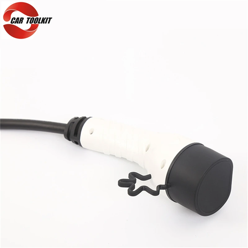 Однофазный трехфазный адаптер для зарядки электромобилей с разъемом типа 2 16 А