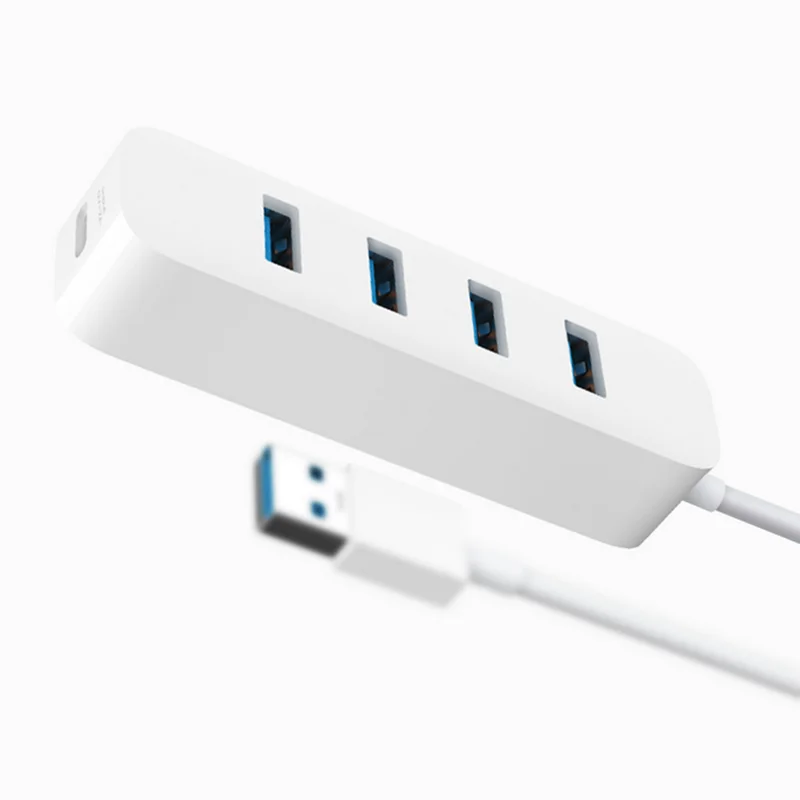 XIAOMI 4 порта USB3.0 концентратор со стоячим блоком питания интерфейс USB удлинитель