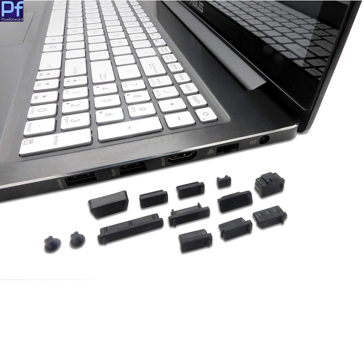 Силиконовый пылезащитный заглушка для ПК lapto порты от грязи DELL ACER Asus lenovo toshiba MSI HP