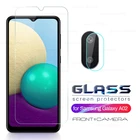 Защитное стекло для samsung a 02, закаленное стекло 6,5 дюйма для экрана и камеры телефона samsung galaxy a02 galaxya02