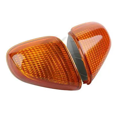 

Motorcycle Turn Signal Blinker Indicators For Kawasaki ZZR 1100 D ZX-11 1993-1999 white black orange