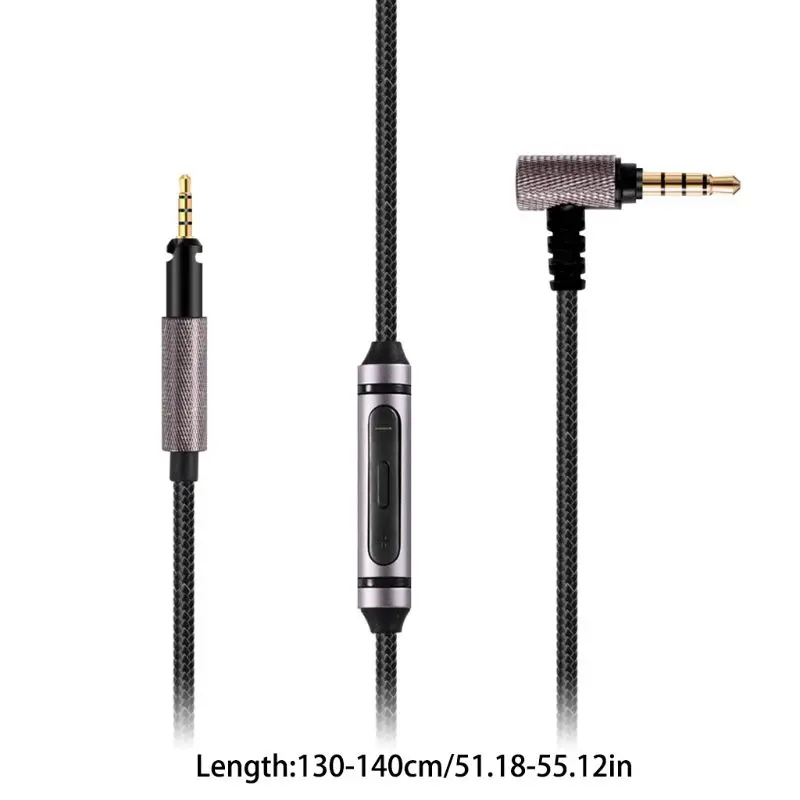 

Headset Replacement Cable for -Sennheiser HD598 HD558 HD595 HD518/579/599Headphone Earphone Wire 3.5mm to 2.5mm