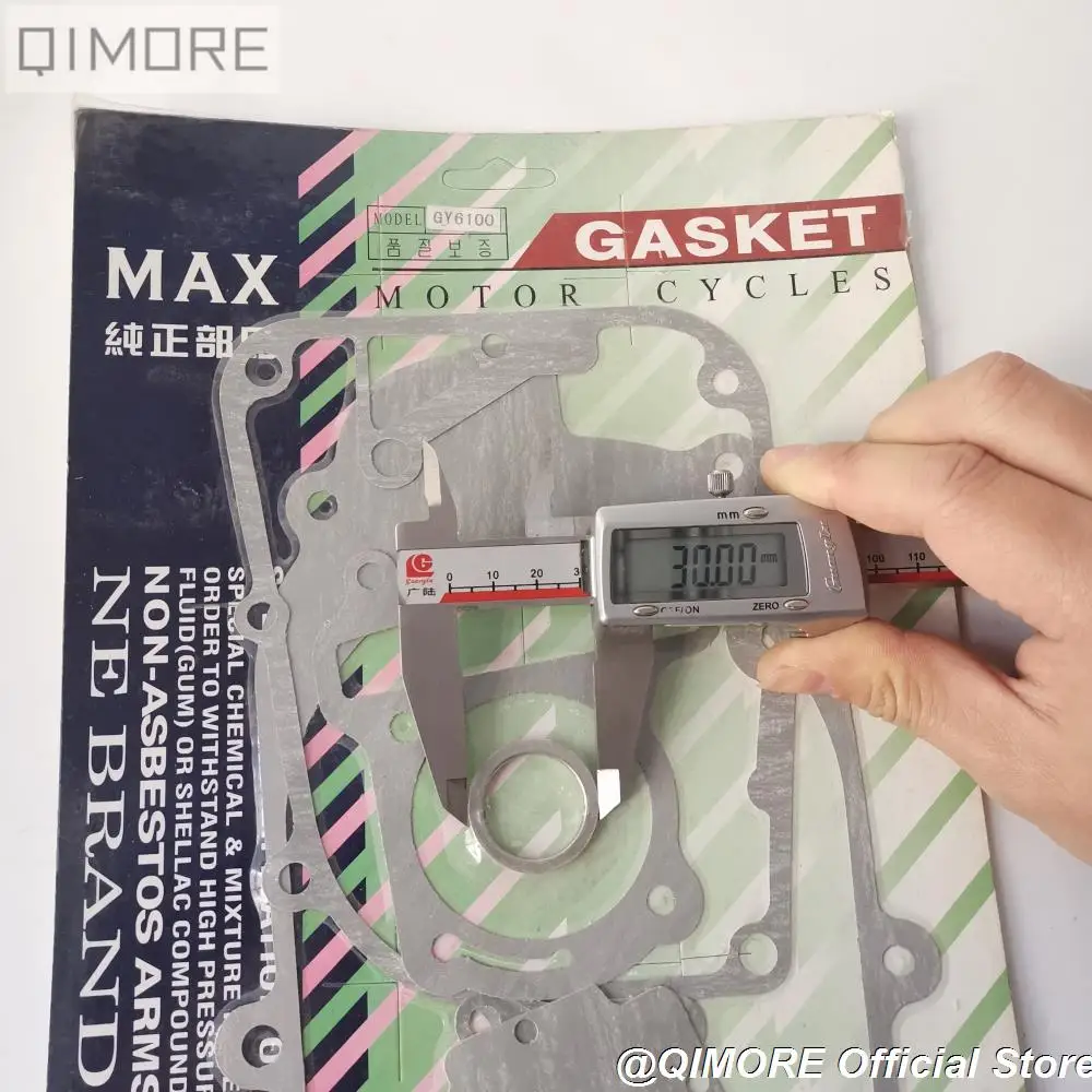 Полный комплект прокладок для 4 тактного мопеда мотовездехода QUAD 139QMB скутера GY6 100