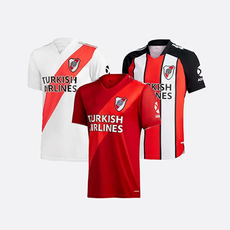 

20 21 New River Plate Home Away Camisa G.MARTINEZ QUINTERO PRATTO Riverbed Shirt