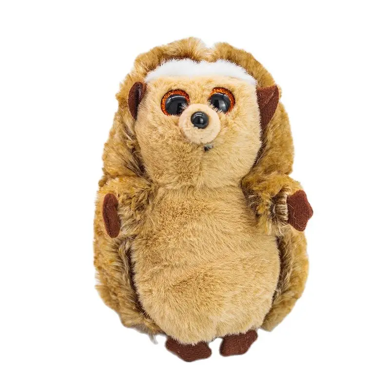 

15CM/25CM Ty Beanie Glittery Big Eyes Ida the Hedgehog Cute Soft Stuffed Plush Animal Doll Kids Toys Birthday Gifts