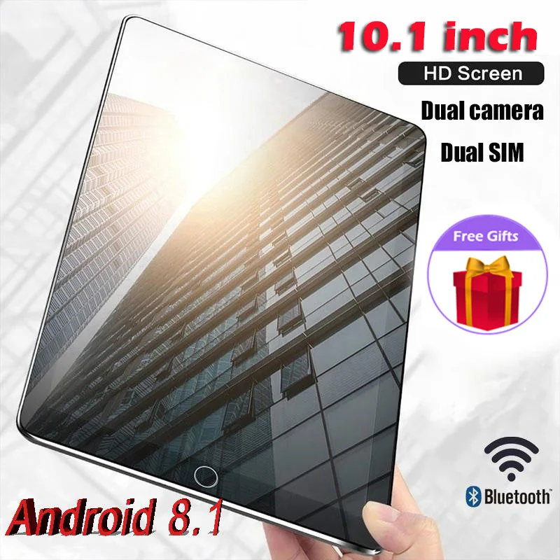 Планшеты (Бесплатная доставка) Игровые планшеты Pad 4G LTE Android 9 0 Bluetooth PC 4 + 64 Гб Dual SIM