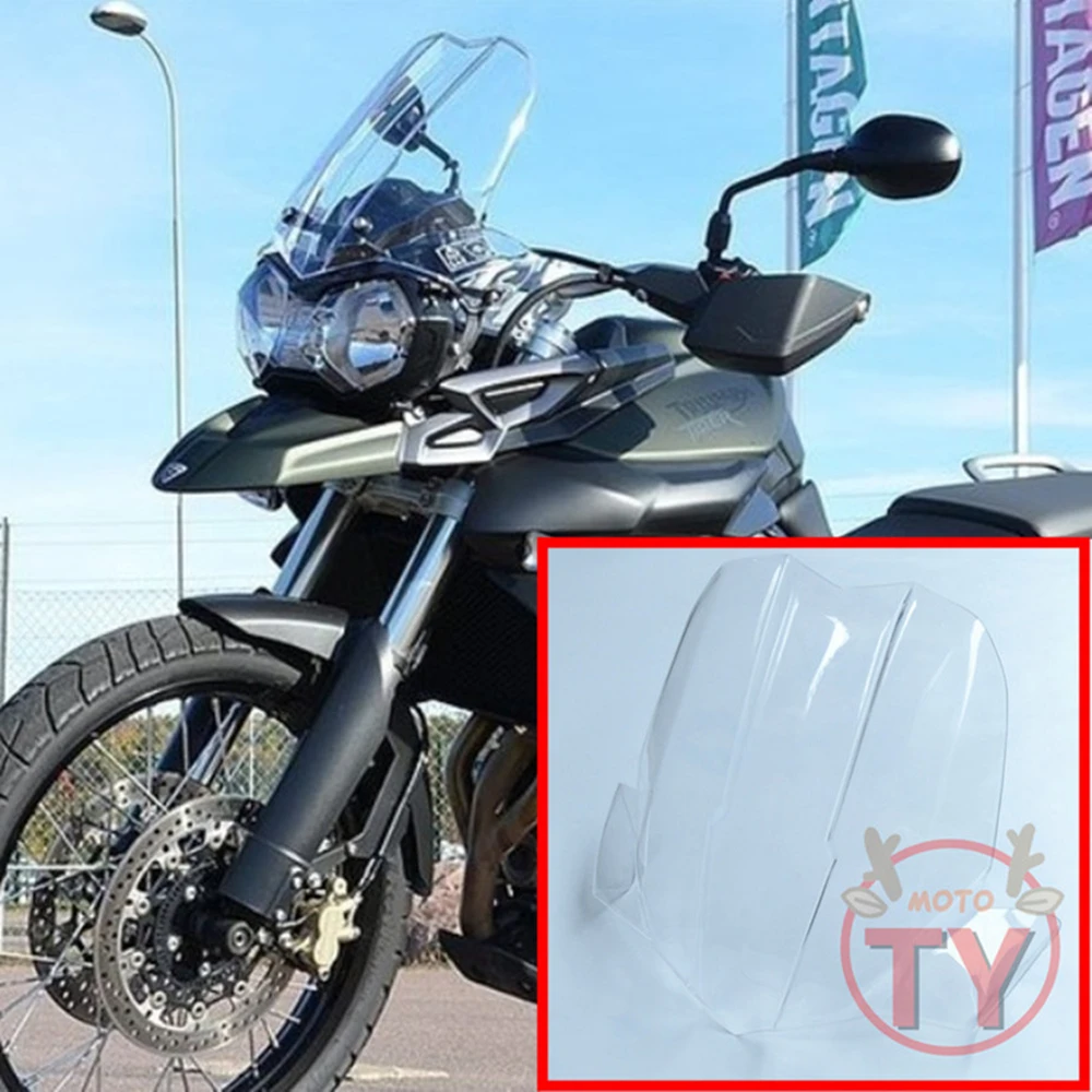 

Motorcycle Modification accessories High quality and durable Windscreen Windshield For TRIUMPH TIGER800XC 800XC TIGER 800 XC