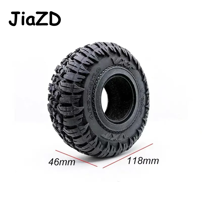 4 шт. 118 мм 1 9 дюйма резиновые шины для колес 1:10 RC Rock Crawler Axial SCX10 90047 D90 D110 TF2 TRX 4|Детали
