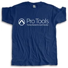 Футболка мужская с круглым вырезом, модная тенниска PRO TOOLS, майка Avid, музыкальная рабочая станция, детские размеры S24, топы разных цветов