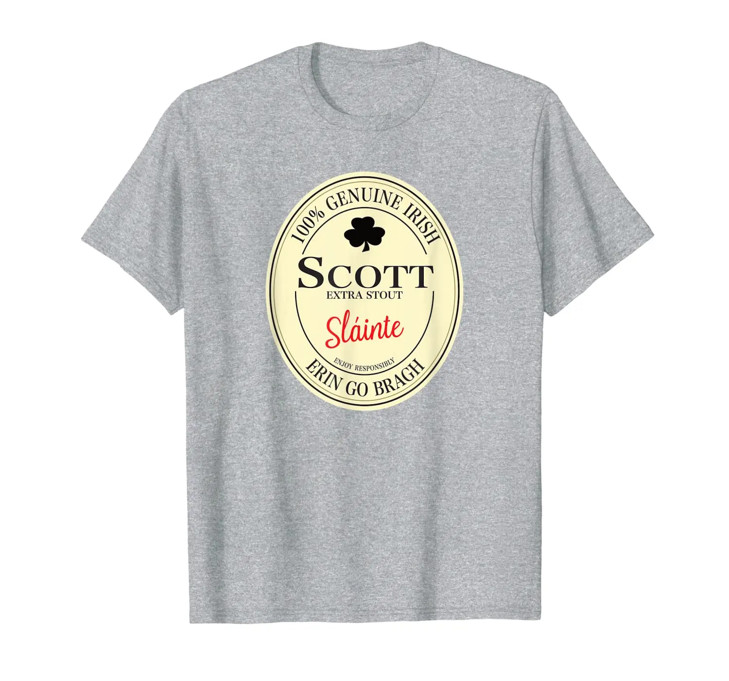 

Scott Irish Last Name T-Shirt