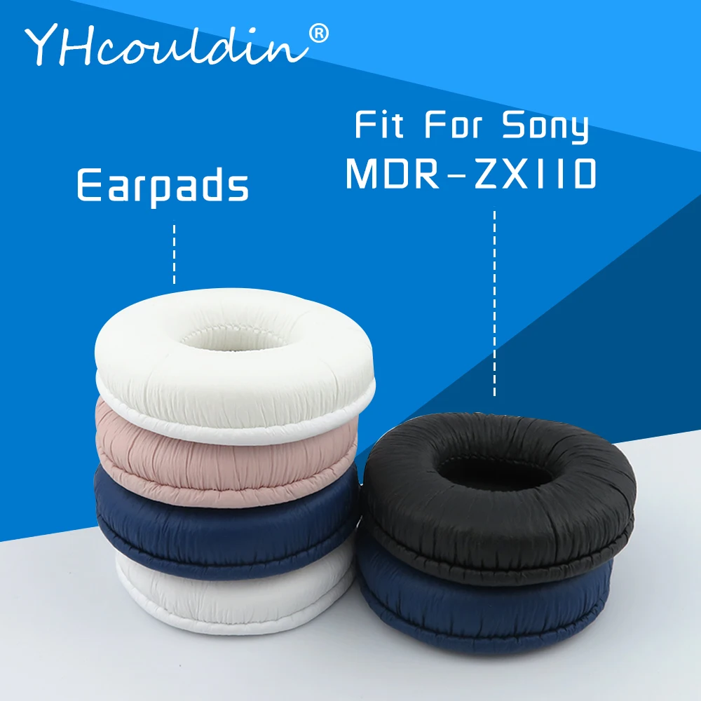 

Earpads For Sony MDR ZX110 ZX110AP ZX110NC ZX110NA Headphone Accessaries Replacement Ear Cushions Wrinkled Leather Material