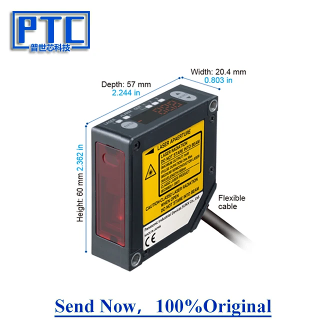 

Precision laser displacement sensor HG-C1030 HG-C1050 HG-C1100