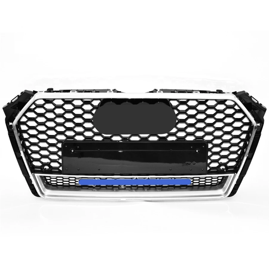 Для RS4 стиль Передняя Спортивная Шестигранная сетчатая сотовая бленда гриль