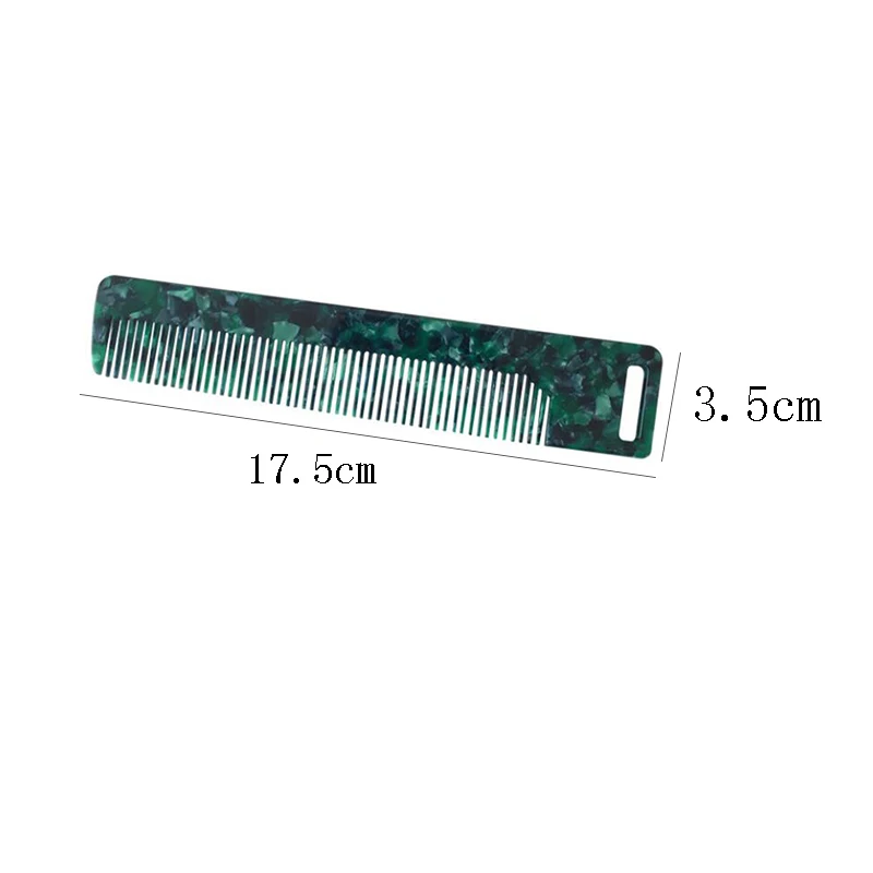 

1Pc Leopard Anti-static Handle Wide Tooth Palstic Hair Combs Detangling Salon Styling Tools Barber Hairdressing Accessories