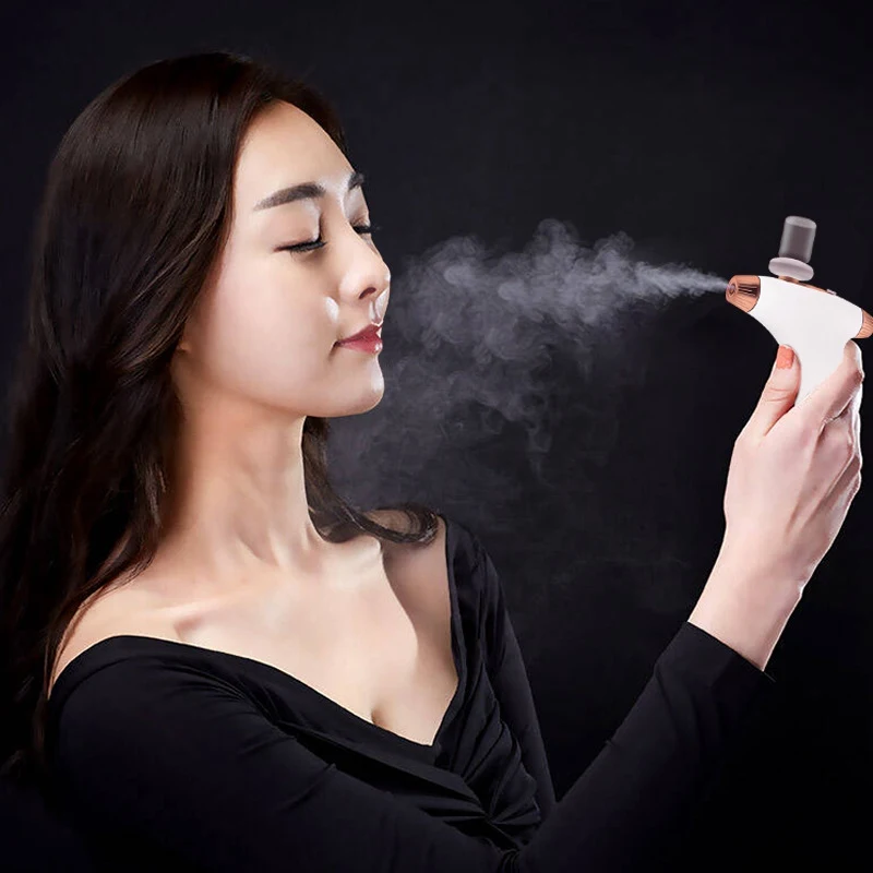 

USB High Pressure Nano Sprayer Water Injector Facial Beauty Equipment Moisturizing Face Care Machine Airbrush Compressor