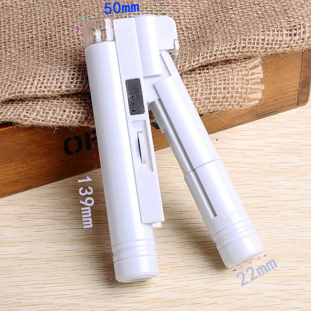 Бинокулярный микроскоп (со шкалой) светодиодный увеличительный прибор с большим