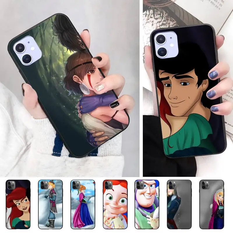 Аниме персонаж пара роскошный уникальный чехол для телефона IphoneX XS 11 11Pro 5 5s SE 6 6s Plus
