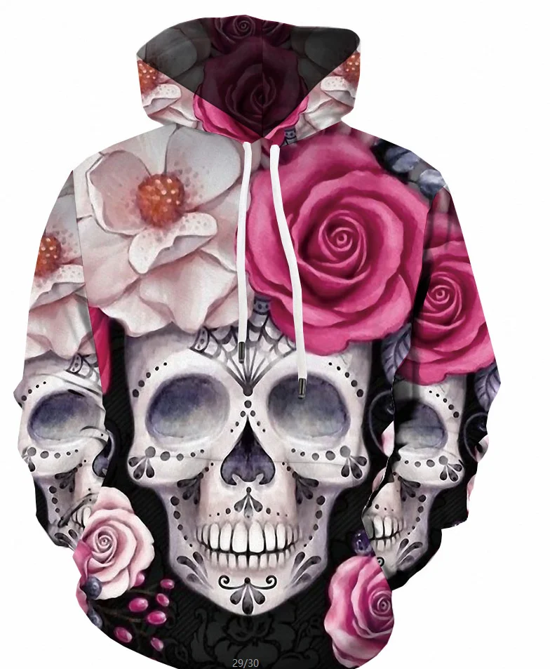 

Sudadera con capucha 3d para hombre y mujer, G56 suéter con estampado de Calavera, rosa, rock, informal, hip hop, impresión 3d