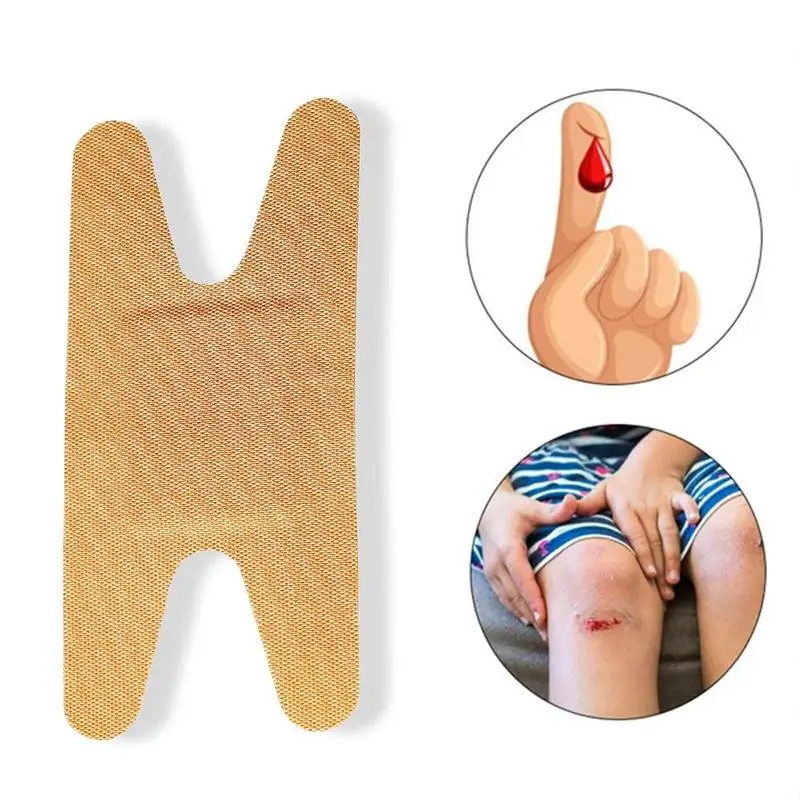 

H-shaped Elastic Waterproof And Breathable Band-aids Large Square Shaped Fingertip Joint Band-aids