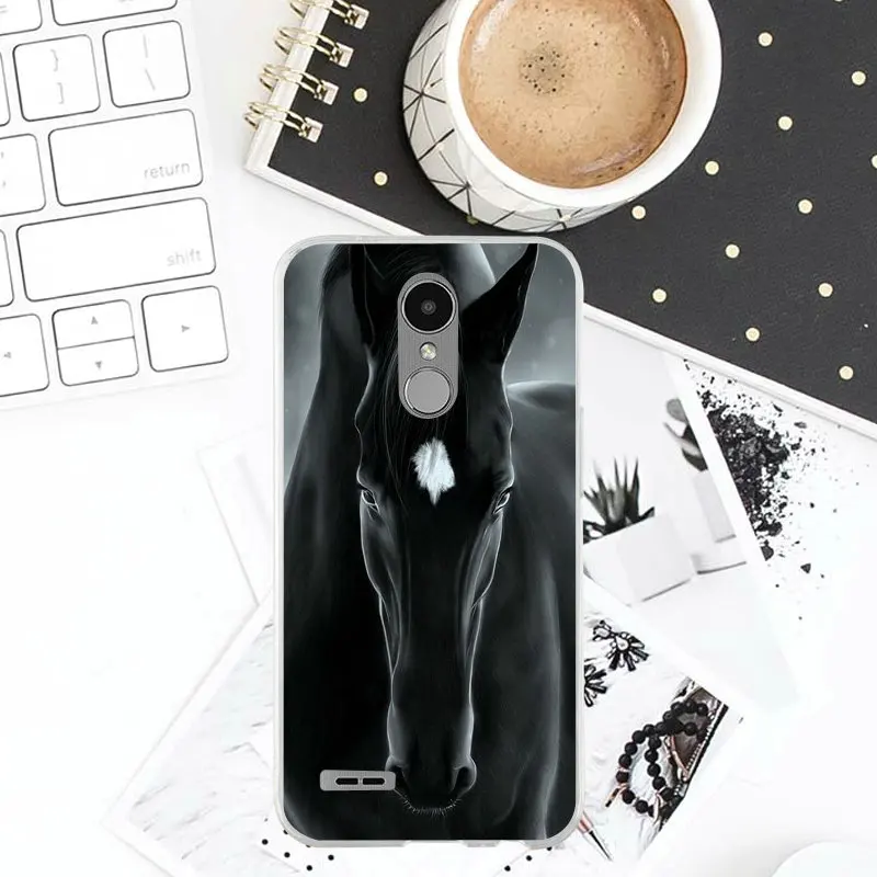 Soft Silicone Phone Cases for LG V10 V20 V30 V40 K40 K50 Q6 Q7 Q8 Q60 X Power 2 3 Nexus 5 5X Stylus Amazing Horse Animal |