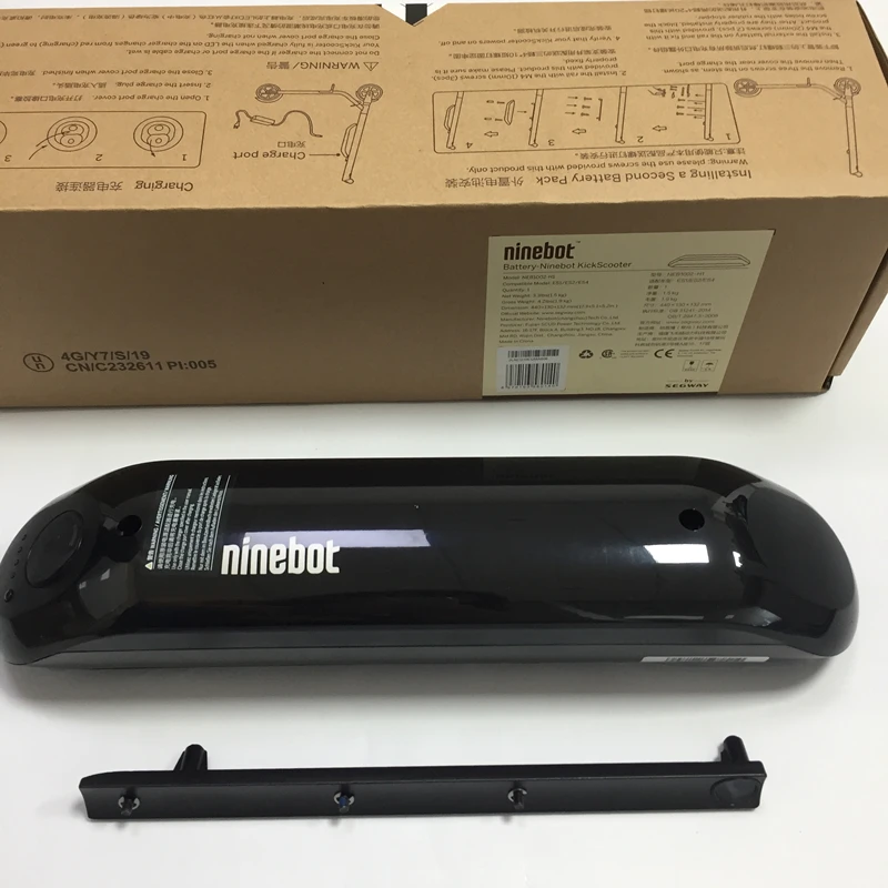 Оригинальный обновленный аккумулятор европейского стандарта для Ninebot ES1 ES2 ES4 E22