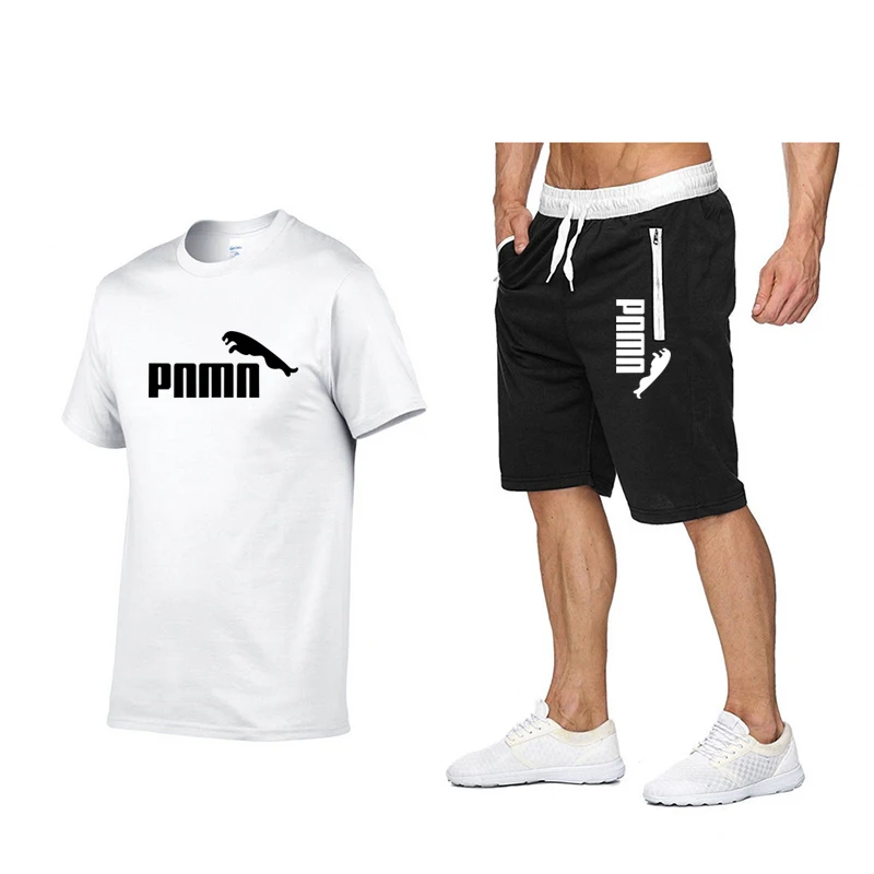 

tracksuit for men summer shorts set short sleeve shirt and shorts casual clothing men sports wear gym clothes Men Sweat Suits