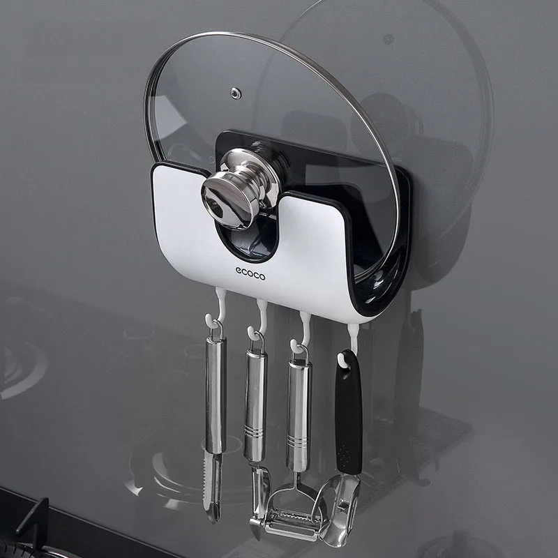 Подставка-держатель для крышки подставка кастрюль домашние крючки кухонные