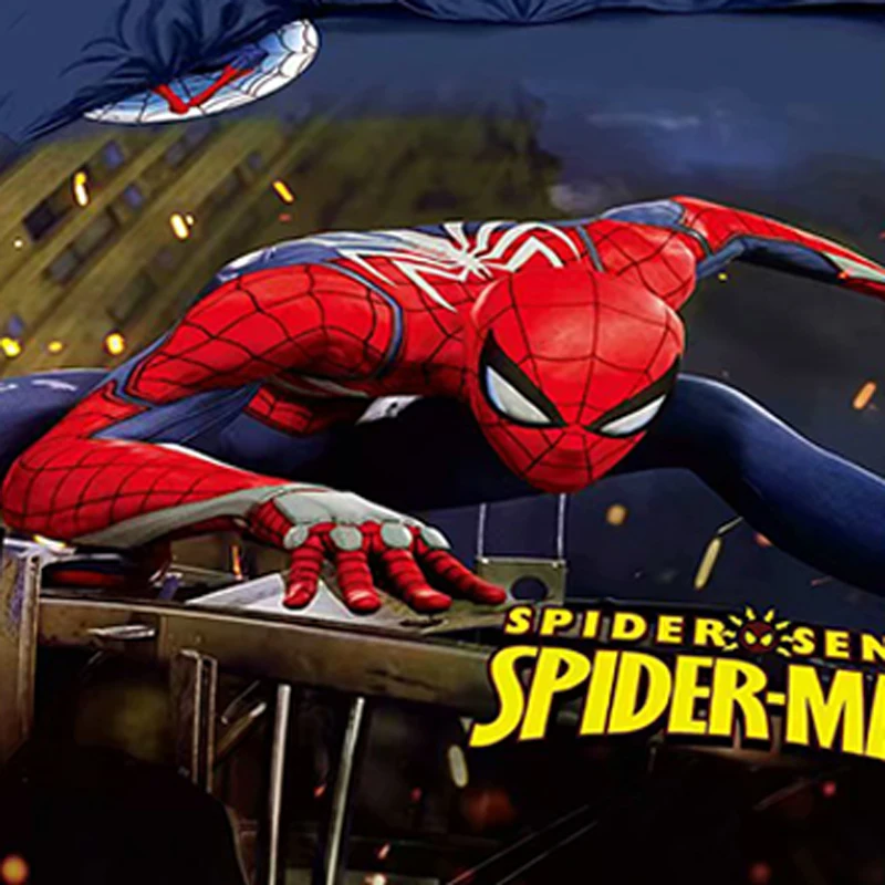 Комплект постельного белья Человек-паук 3-4 шт. | Дом и сад