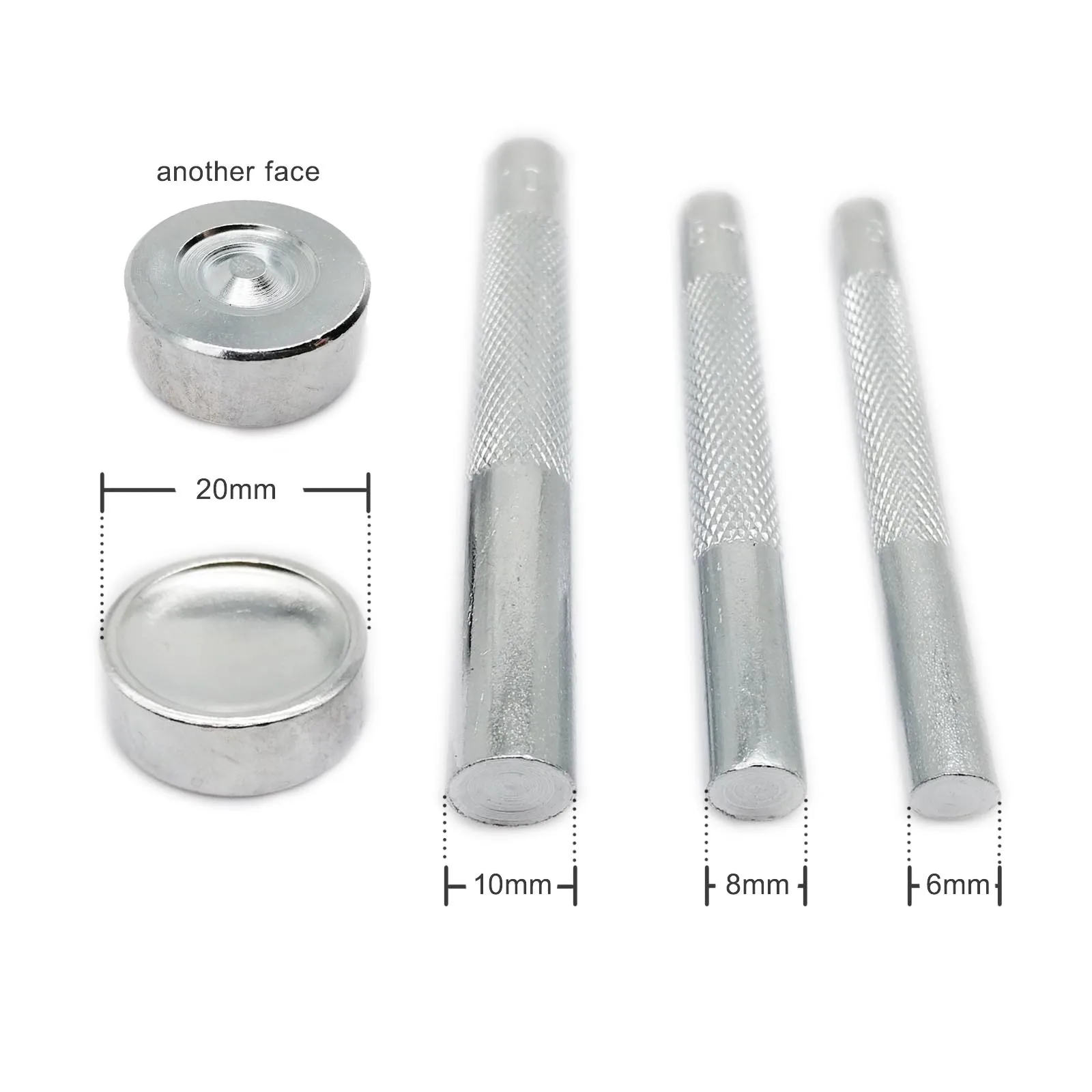 Штамповочный Инструмент 6 мм 8 10 стальной стержень для металлической двойной