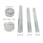 Штамповочный дырокол 6 мм, 8 мм, 10 мм, стальной стержень для металлической двойной крышки, боковая круглая заклепка, декоративный шпилька сделай сам