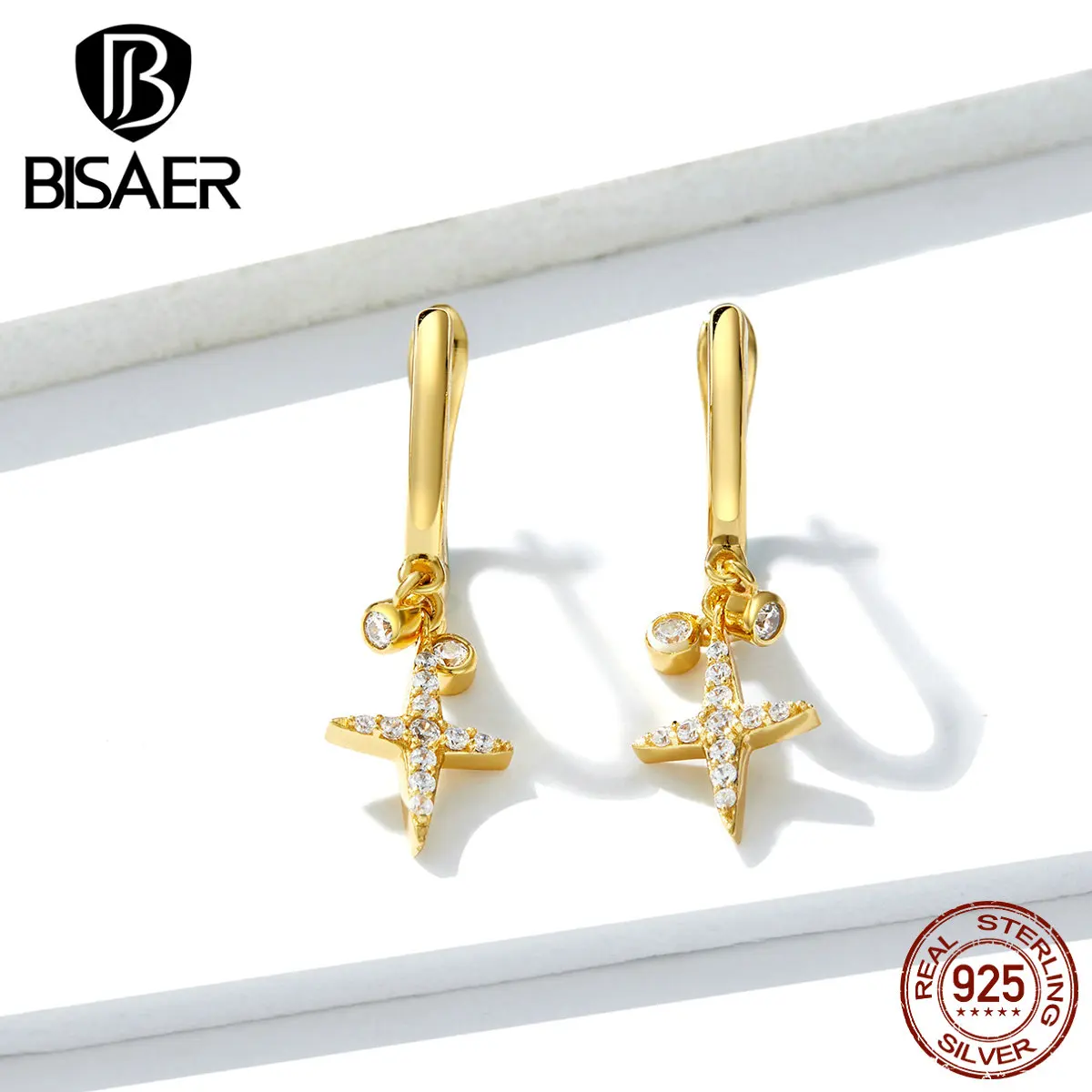 

Женские Висячие серьги с кристаллами в винтажном стиле из стерлингового серебра 925 пробы EFE230