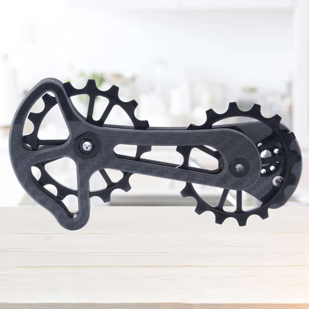 

Wheel Rear Derailleur Ceramic Bearing MTB Road Bike Rear Derailleur Pulley Guide Wheel for 6800/6870/9000/9070Ultegra/DURA ACE (