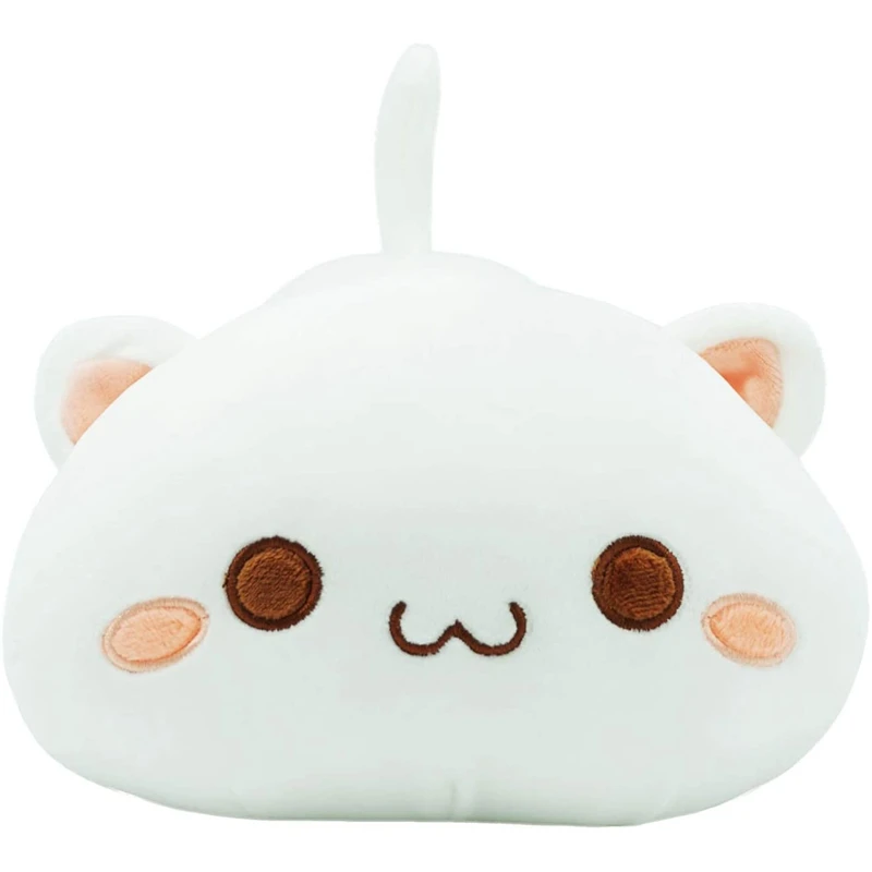 

Cute Kitten Plush Toy Stuffed Animal Pet Kitten Soft Anime Cat Children Plush Pillow