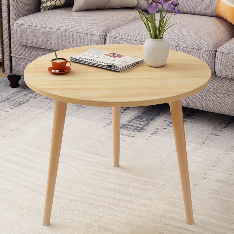 Офисный кофейный столик в скандинавском стиле для гостиной и дивана маленький