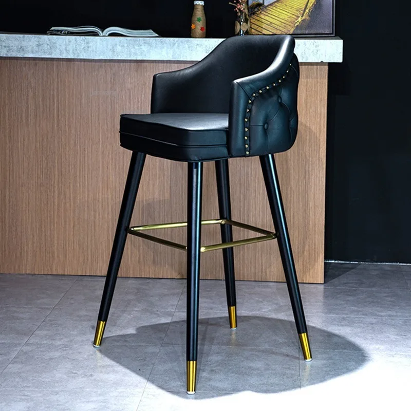 Скандинавская мебель для дома барный стул современный простой гостиной