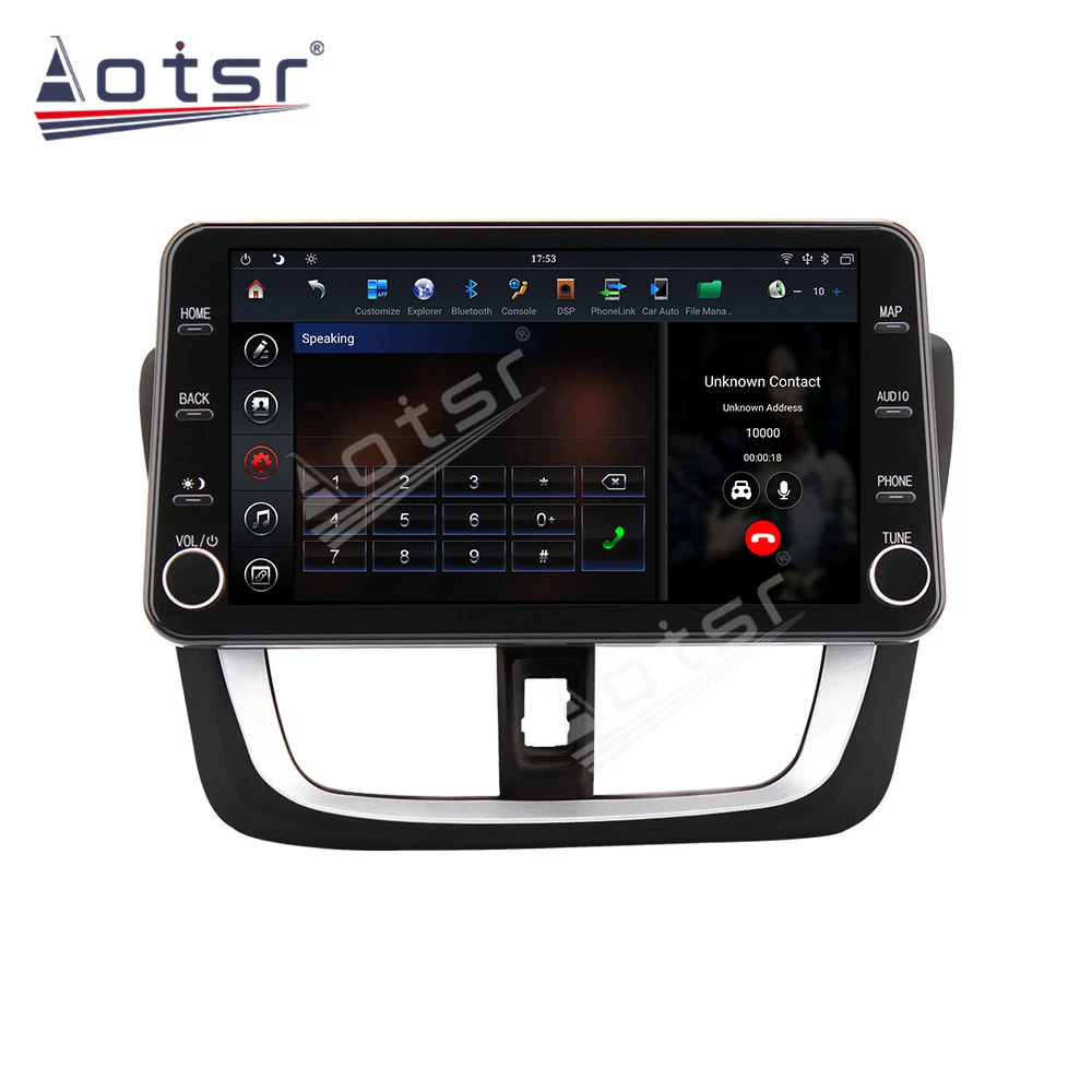 

11.8" MAX-PAD Android 9.0 64GB Car GPS Navigation Multimedia Player For Toyota Vios 2014-2017 2K Car Head Unit Auto Radio Stereo