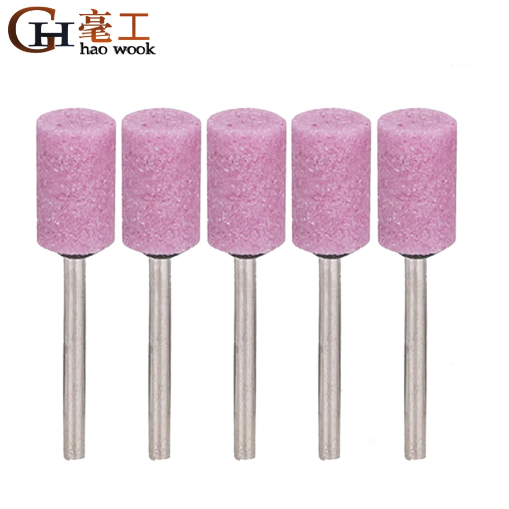 

Haowook 5pcs/set 3*10mm Abrasive Mounted Stone For Dremel Rotary Tools Grinding Stone Wheel Head Dremel Tools Accessories