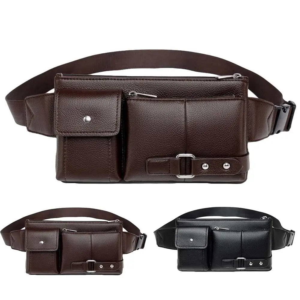 Новинка хит продаж стильная мужская деловая однотонная сумка с несколькими